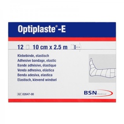 [BDF0100] OPTIPLASTE-E Αυτοκόλλητος Ελαστικός Επίδεσμος (12) BSN (10 εκ)