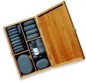 [35237] HOT STONES MASSAGE 36 PIEZAS (64 udes)