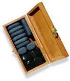 [35238] Hot-Stone-Massageset (45 Einheiten)