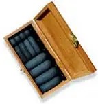 [35239] Conjunto de massagem com pedras quentes (36 unidades)