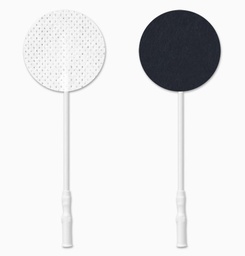 [CF3200] VALUTRODE AXELGAARD ​​Self-adhesive Electrodes with fabric cover (3,2cm, 3,2cm, Redonda)