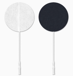 [CF5000] VALUTRODE AXELGAARD ​​Self-adhesive Electrodes with fabric cover (5cm, 5cm, Redonda)