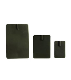 [CH79968] ELECTRODOS DE GOMA 4 x 6cm (1) (8cm, 12cm)