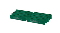 [FXV41104] Mini gumička (10) FLEXVIT (Zelená, Středně silný)