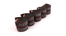 [FXV41508] RESIST Fascia Elastica (10) FLEXVIT (Antracita, Medio Forte)
