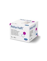 [HT932433] Venda Cohesiva Elástica de Fijación PEHA-HAFT HARTMANN (Blanco, 6cm, 20m)