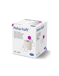 [HT932435] PEHA-HAFT HARTMANN Elastic Cohesive Fixation Bandage (Blanco, 10cm, 20m)