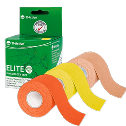 [KT68041TN] Tape Kinesiológico K-ACTIVE ELITE 5m Caja individual (Beige)