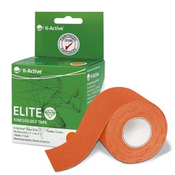 [KT68071OR] K-ACTIVE ELITE Kinesiological Tape 5m Individual box (Orange)
