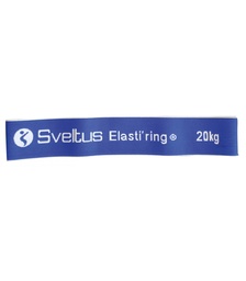 [SV0156] Circular Elastic Fabric Tape ELASTI'RING SVELTUS (Blue, 6cm, 20Kg)