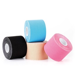 [RMV5002BK01] REHABMEDIC Kinesiologie Tape Rol 5cm x5m (1) (Zwart)