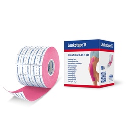 [BDF0154PK] Vendaje Kinesiológico LEUKOTAPE K BSN (Rosa)