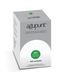 [A1037BP] Agulha de agulhamento seco REGULAR APS com guia AGUPUNT (25mm, 0,16 mm)