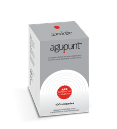 [A1038PS] Aguja Superficial APS AGUPUNT (Rojo, 25mm, 0,18mm)