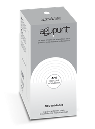 [A1040P] RegULAR APS Dry Needling Needle με Οδηγό AGUPUNT (40 χλστ, 0,30 χλστ)