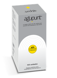 [A1042PS] APS AGUPUNT Oberflächliche Nadel (Gelb, 40mm, 0,25 mm)