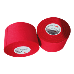 [RMV0231002] Ruban de ruban inhletique couleur adhésitive noire inélasive (Rouge)