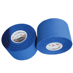 [RMV0231018] Ruban de ruban inhletique couleur adhésitive noire inélasive (Bleu ciel)