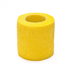 [RMV0212YL24] Elastic Cohesive Bandage COHESIVE TAPE REHABMEDIC (TEAM PACK) (Amarillo, 5cm, 24 udes)
