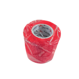 [RMV0212RD24] Benda Elastica Coesiva NASTRO COESTIVO REHABMEDIC (TEAM PACK) (Rosso, 5 cm, 24 unità)