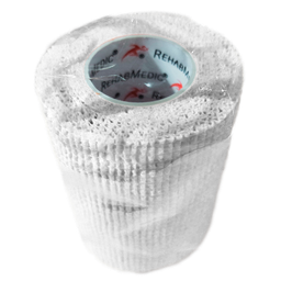 [RMV0213WH16] Benda Elastica Coesiva NASTRO COESTIVO REHABMEDIC (TEAM PACK) (Bianco, 7,5 cm, 16 unità)