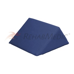[RMC4439BL] Cuscino triangolare rehabmedico medio (Blu)