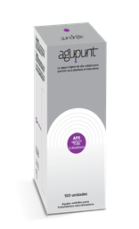 [A1042CPT] APS SAFETY TUBE Needle With Guide (100) AGUPUNT (Lila, 60mm, 0,30mm)