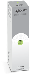[A1049PT] APS SAFETY TUBE Ihla s vodítkom (100) AGUPUNT (zelená, 125 mm, 0,30 mm)