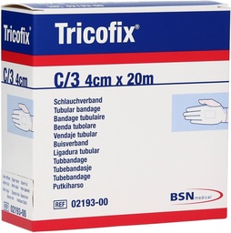[02193-00] TRICOFIX BSN expandable tubular cotton bandage (C, 4,3cm, 20m)