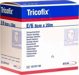 [02197-00] TRICOFIX BSN roztažitelný hadicový bavlněný obvaz (A, 8,2cm, 20m)