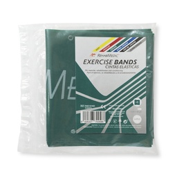 [RME101503] Fita Elástica Individual 1,5m EXERCÍCIO BAND REHABMEDIC (Verde, Forte)