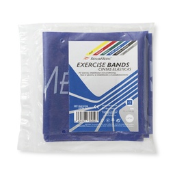 [RME101504] Individuelles elastisches Band 1,5 m ÜBUNGSBAND REHABMEDIC (Blau, Extra weich)