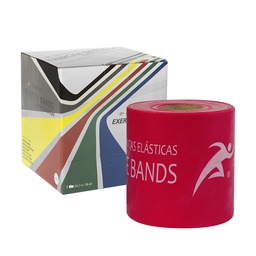 [RME145702] Elastic Bands EXERCISE BAND 45.7m REHABMEDIC (Rojo, Medio)