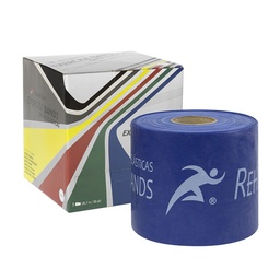 [RME145704] Elastic Bands EXERCISE BAND 45.7m REHABMEDIC (Azul, Extra Fuerte)