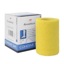 [RMV0113YL] NASTRO COESIVO COLORI RETAIL (1) (Giallo, 7,5 cm)