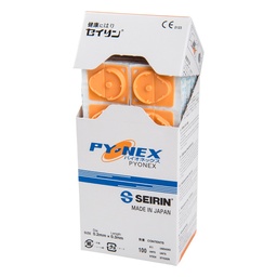 [AA2004B] Agujas Seirin New PYONEX (100) (Naranja, 0,3mm, 0,11mm)