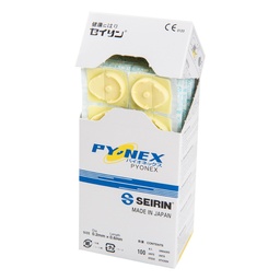 [AA2004D] Agujas Seirin New PYONEX (100) (Amarillo, 0,6mm, 0,15mm)