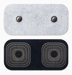 [SN2040D] ULTRA STIM SNAP AXELGAARD ​​Electrodes (10cm, 2 units, Rectangle)