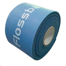 [SNB03222] Smalle compressieband 2,5 cm x 2 m FLOSSBAND (Blauw, 2)