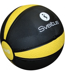 [SV0490] Médecine-ball SVELTUS (Jaune, 20 cm, 1 kg)