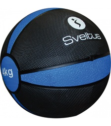 [SV0493] minge medicinală SVELTUS (Albastru, 22 cm, 4Kg)
