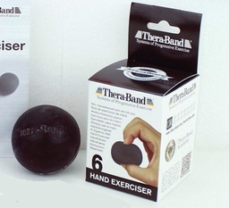 [TB12292] Ballo di mano THERA-BAND (Nero, Forte speciale)