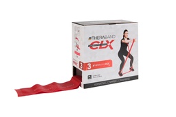 [TB12779] Loops Consecutivos elásticos CLX THERA-BAND 22m (Rojo, Medio)