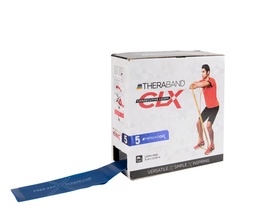 [TB12781] CLX THERA-BAND Anelli consecutivi elastici 22m (Blu, Extra forte)