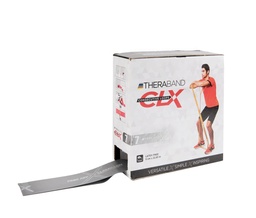 [TB12783] CLX THERA-BAND elastic Consecutive Loops 22m (Silver, Super strong)