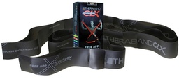 [TB13223] Cintas elásticas 1,5m CLX THERA-BAND (Negro, Fuerte Especial)