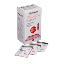 [TB20530] Dispenser 30 elastic bands 1.5m Thera-Band Dispenser (Rojo, Medio)