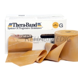 [TBE45709] THERA-BAND Elastic Bands 47.5m (Oro, Máxima Resistencia)