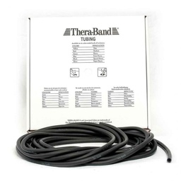 [TBT07505] Tubos elásticos para ejercicios THERA-BAND TUBING 7,5m (Negro, Fuerte Especial)