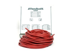 [TBT30002] Elastic tubes for Thera-Band Tubing 30.5m Exercises (Rojo, Medio)